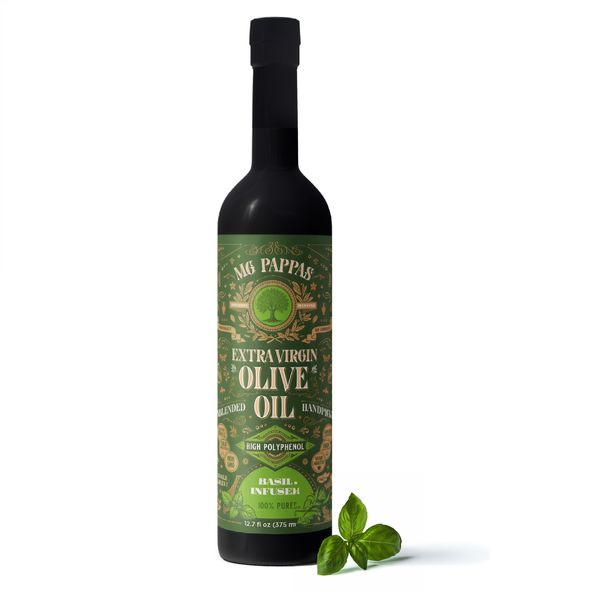 High Polyphenol Basil Extra Virgin Olive Oil