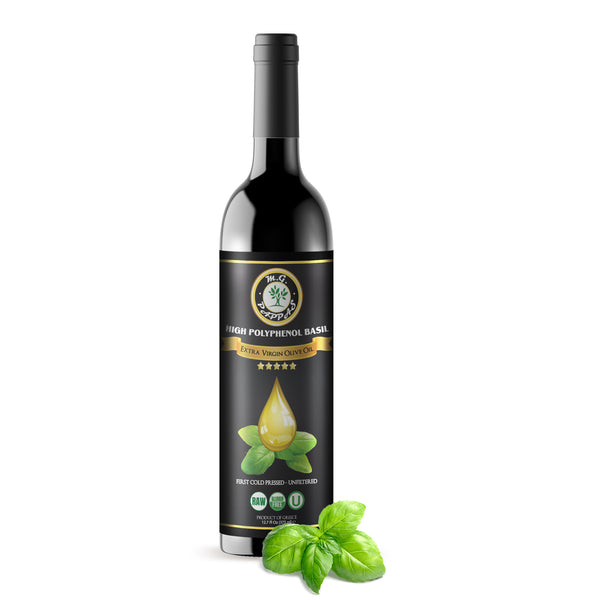 High Polyphenol Basil Extra Virgin Olive Oil