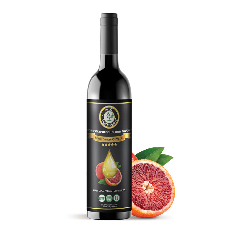 High Polyphenol Blood Orange Extra Virgin Olive Oil